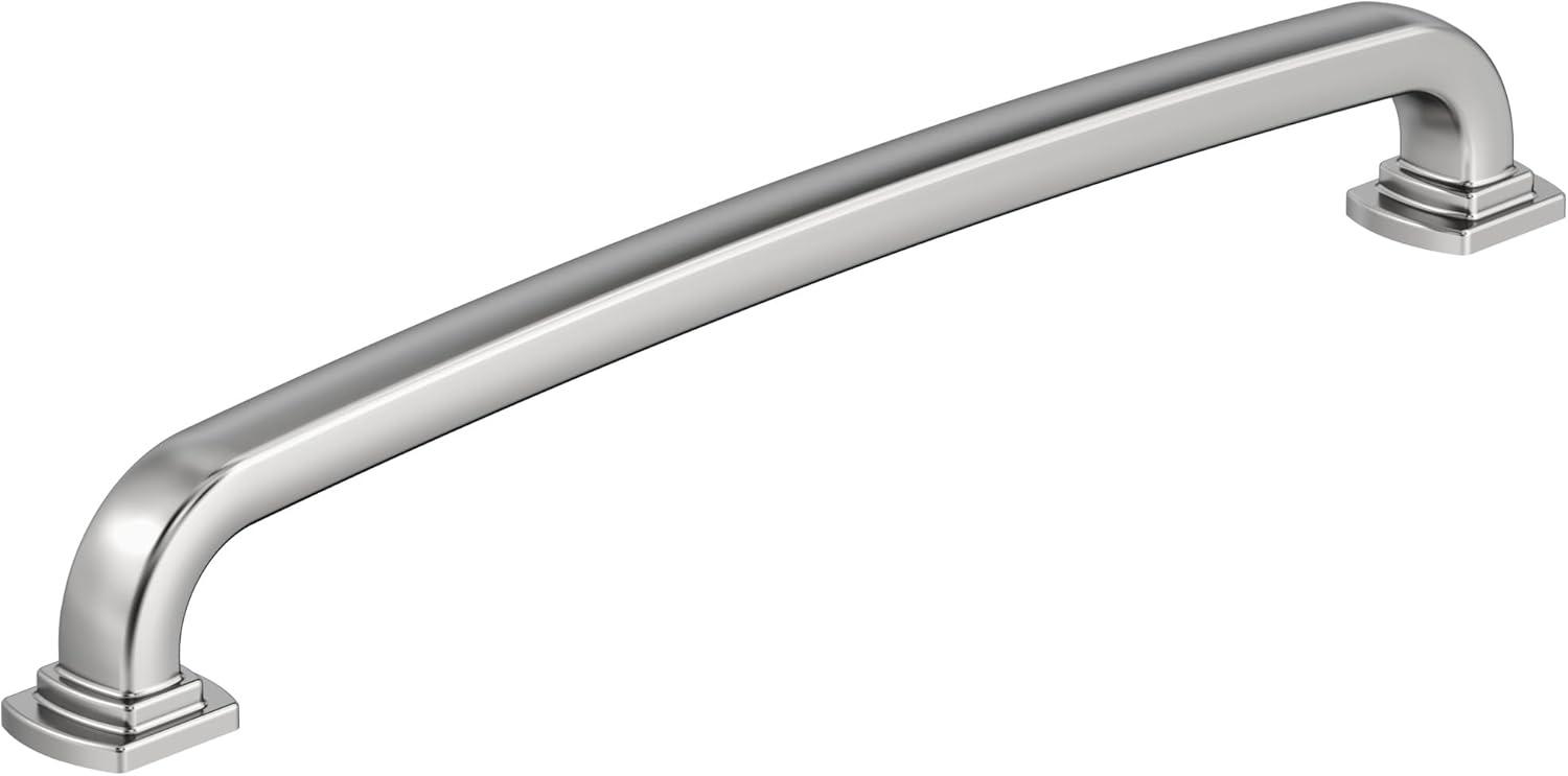 imageAmerock Cabinet Pull Polished Chrome 5116 inch 128 mm CentertoCenter Surpass 1 Pack Drawer Pull Cabinet Handle Cabinet HardwarePolished Chrome