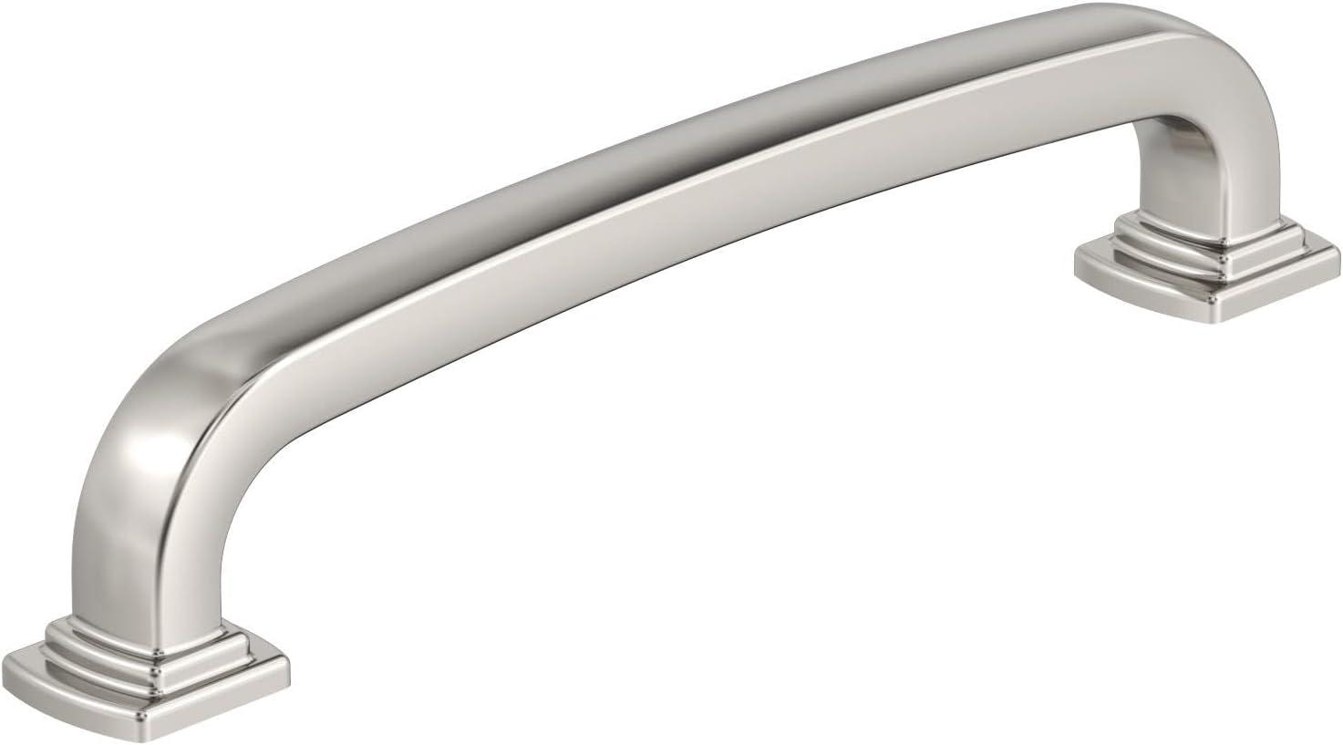 imageAmerock Cabinet Pull Polished Chrome 5116 inch 128 mm CentertoCenter Surpass 1 Pack Drawer Pull Cabinet Handle Cabinet HardwarePolished Nickel