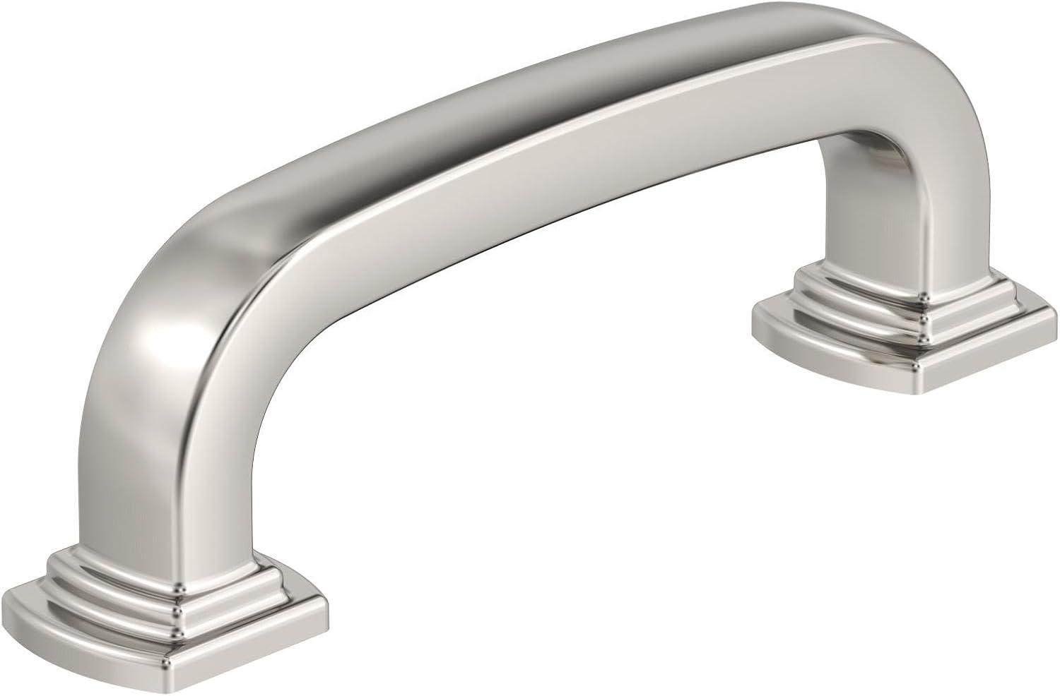 imageAmerock Cabinet Pull Polished Chrome 5116 inch 128 mm CentertoCenter Surpass 1 Pack Drawer Pull Cabinet Handle Cabinet HardwarePolished Nickel