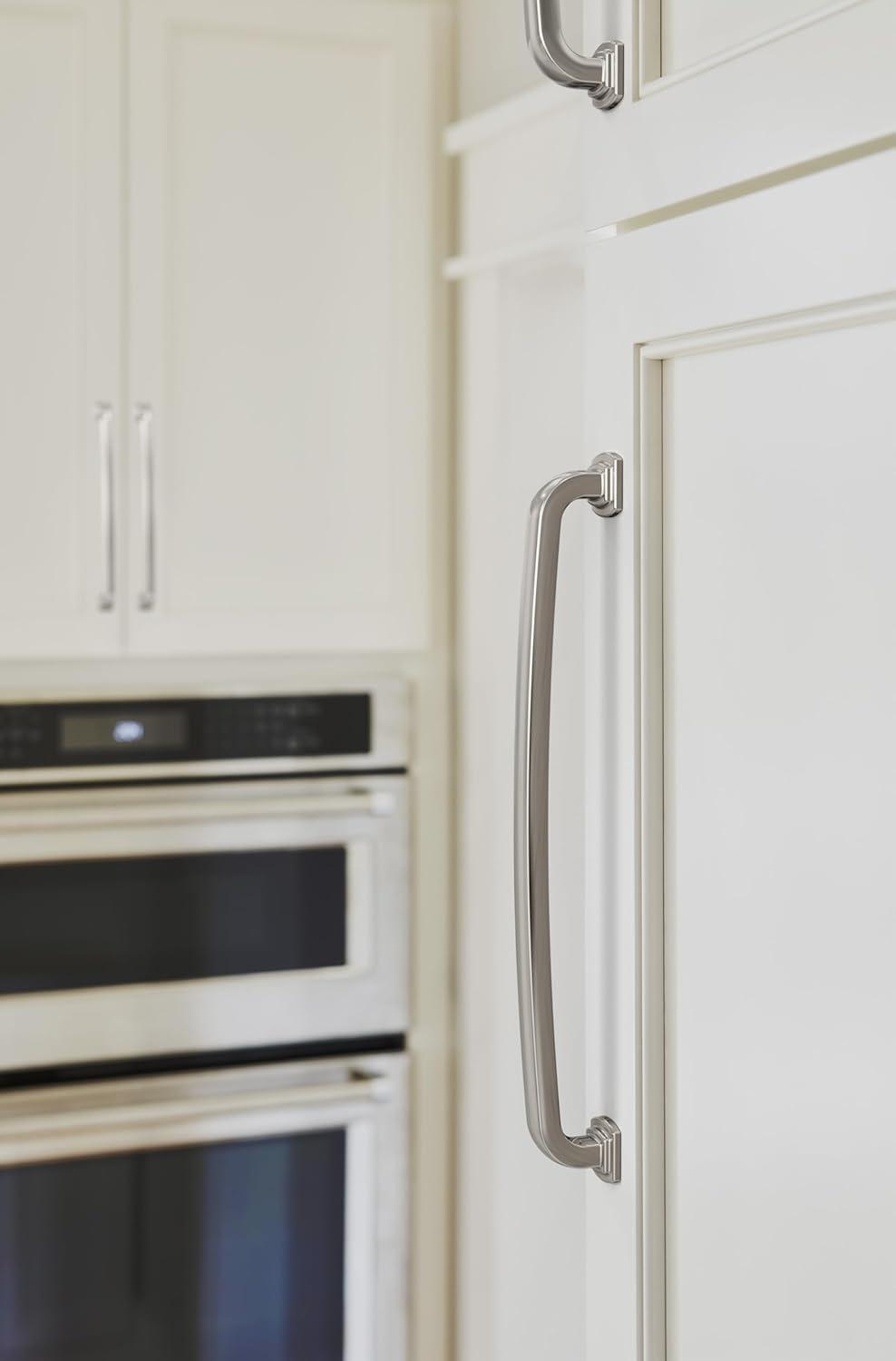 imageAmerock Cabinet Pull Polished Chrome 5116 inch 128 mm CentertoCenter Surpass 1 Pack Drawer Pull Cabinet Handle Cabinet HardwareSatin Nickel