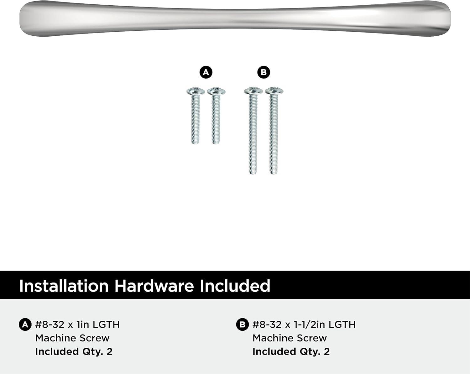 imageAmerock Cabinet Pull Satin Nickel 334 inch 96 mm Center to Center Vaile 10 Pack Drawer Pull Drawer Handle Cabinet HardwarePolished Chrome