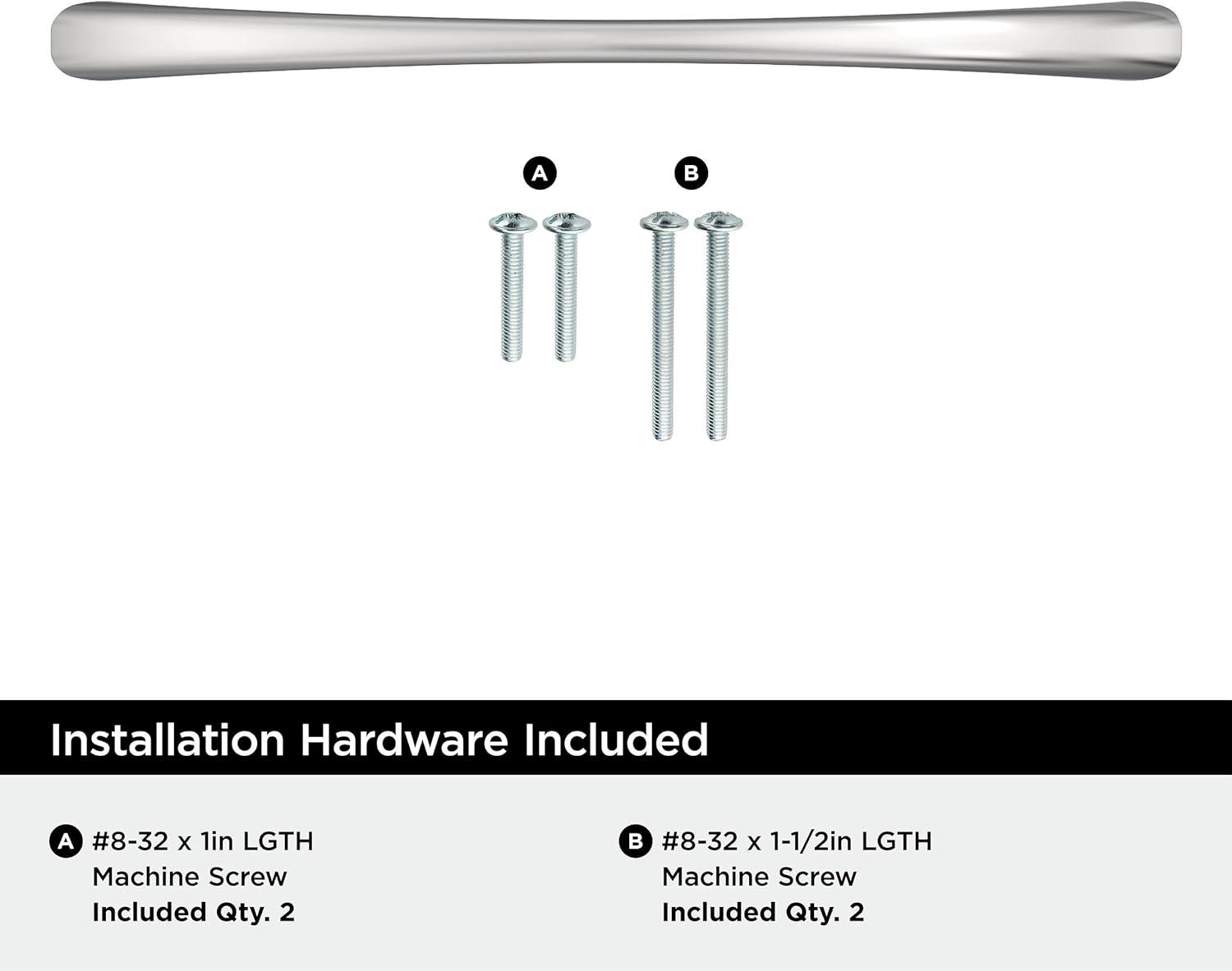 imageAmerock Cabinet Pull Satin Nickel 334 inch 96 mm Center to Center Vaile 10 Pack Drawer Pull Drawer Handle Cabinet HardwarePolished Chrome