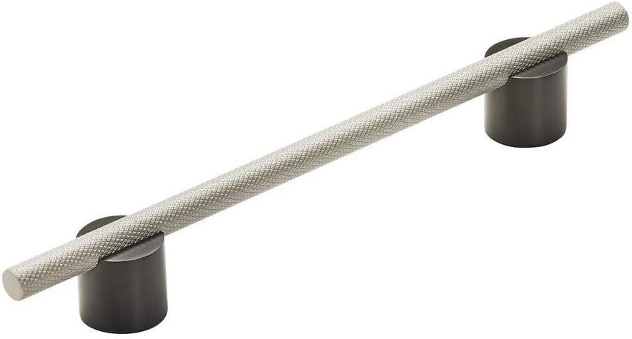 imageAmerock Cabinet Pull Silver Champagne 58 inch 16 mm Center to Center Transcendent 1 Pack Drawer Pull Drawer Handle Cabinet HardwareMatte BlackSilver Champagne