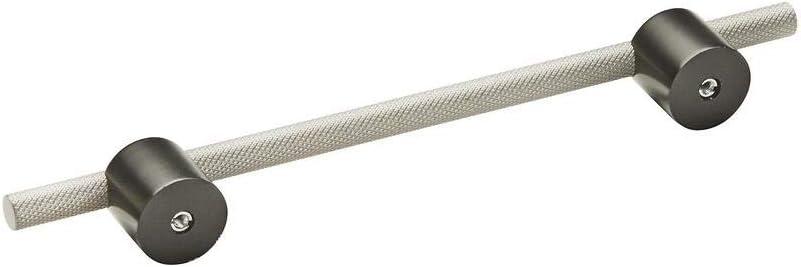 imageAmerock Cabinet Pull Silver Champagne 58 inch 16 mm Center to Center Transcendent 1 Pack Drawer Pull Drawer Handle Cabinet HardwareMatte BlackSilver Champagne