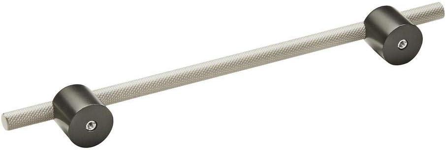 imageAmerock Cabinet Pull Silver Champagne 58 inch 16 mm Center to Center Transcendent 1 Pack Drawer Pull Drawer Handle Cabinet HardwareMatte BlackSilver Champagne