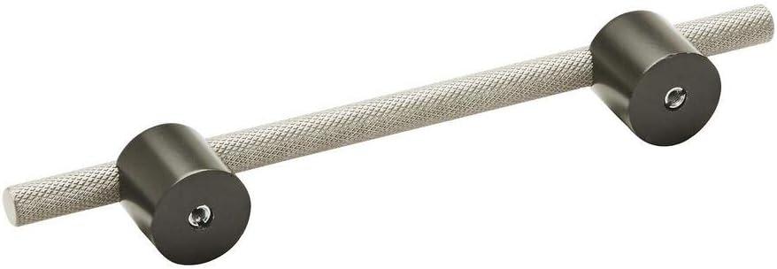 imageAmerock Cabinet Pull Silver Champagne 58 inch 16 mm Center to Center Transcendent 1 Pack Drawer Pull Drawer Handle Cabinet HardwareMatte BlackSilver Champagne