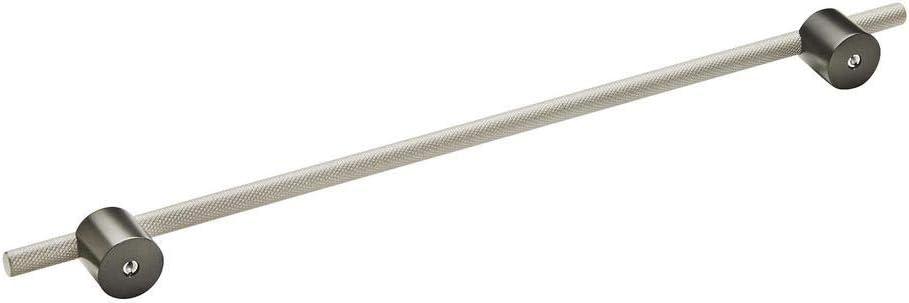 imageAmerock Cabinet Pull Silver Champagne 58 inch 16 mm Center to Center Transcendent 1 Pack Drawer Pull Drawer Handle Cabinet HardwareMatte BlackSilver Champagne