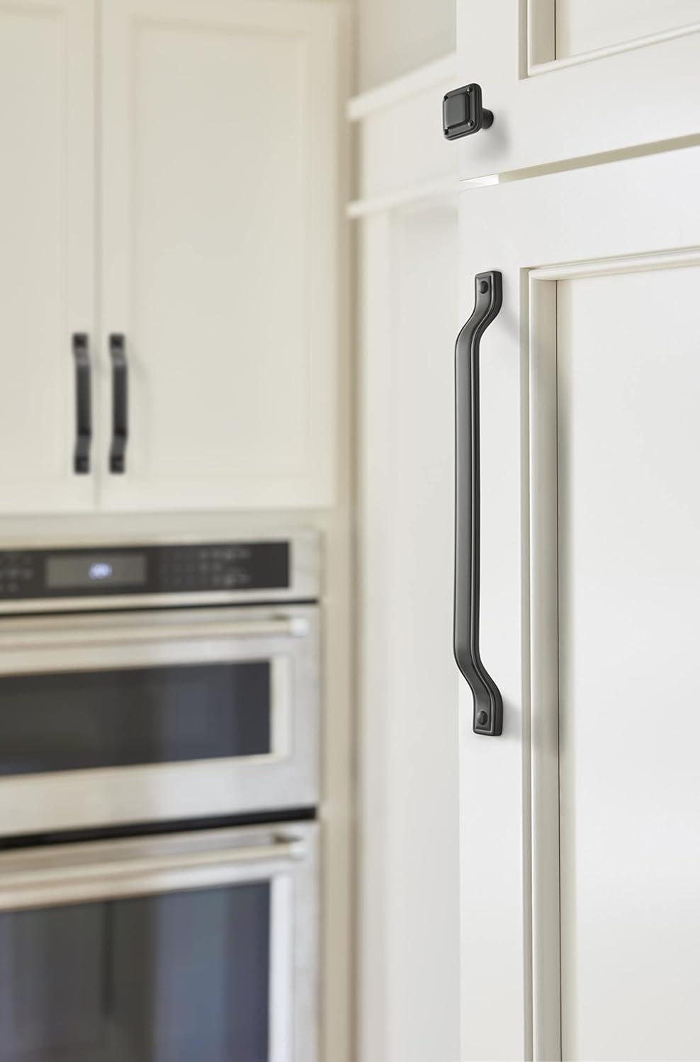imageAmerock Kitchen Cabinet Pull Antique Iron 6516 in 160 mm CentertoCenter Jolene 1 Pack Furniture Hardware Cabinet Handle Bathroom Drawer PullMatte Black