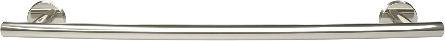 imageAmerock BH26546MB Matte Black Towel Bar 9 in 229 mm Towel Rack Arrondi Bathroom Towel Holder Bathroom Hardware Bath AccessoriesPolished Stainless Steel
