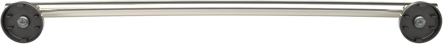 imageAmerock BH26546MB Matte Black Towel Bar 9 in 229 mm Towel Rack Arrondi Bathroom Towel Holder Bathroom Hardware Bath AccessoriesPolished Stainless Steel