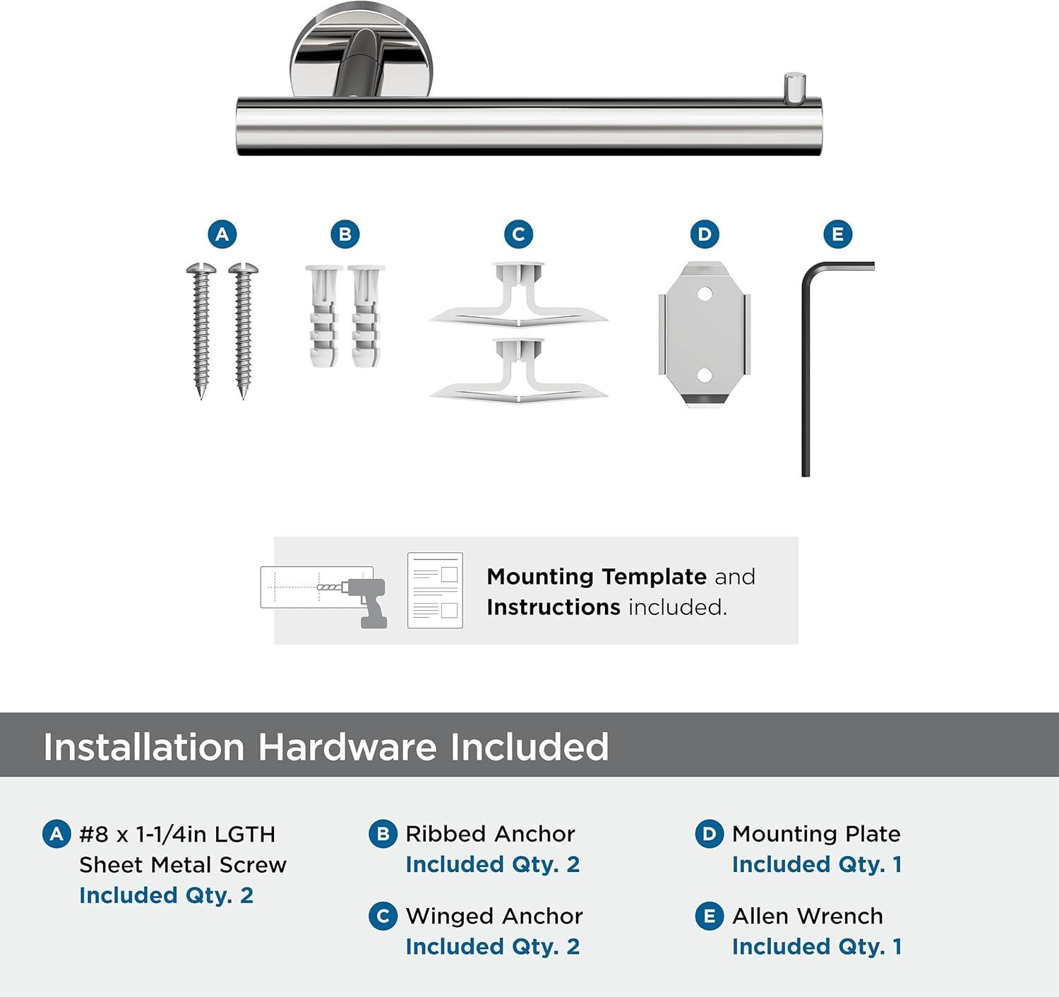imageAmerock BH26546MB Matte Black Towel Bar 9 in 229 mm Towel Rack Arrondi Bathroom Towel Holder Bathroom Hardware Bath AccessoriesPolished Stainless Steel