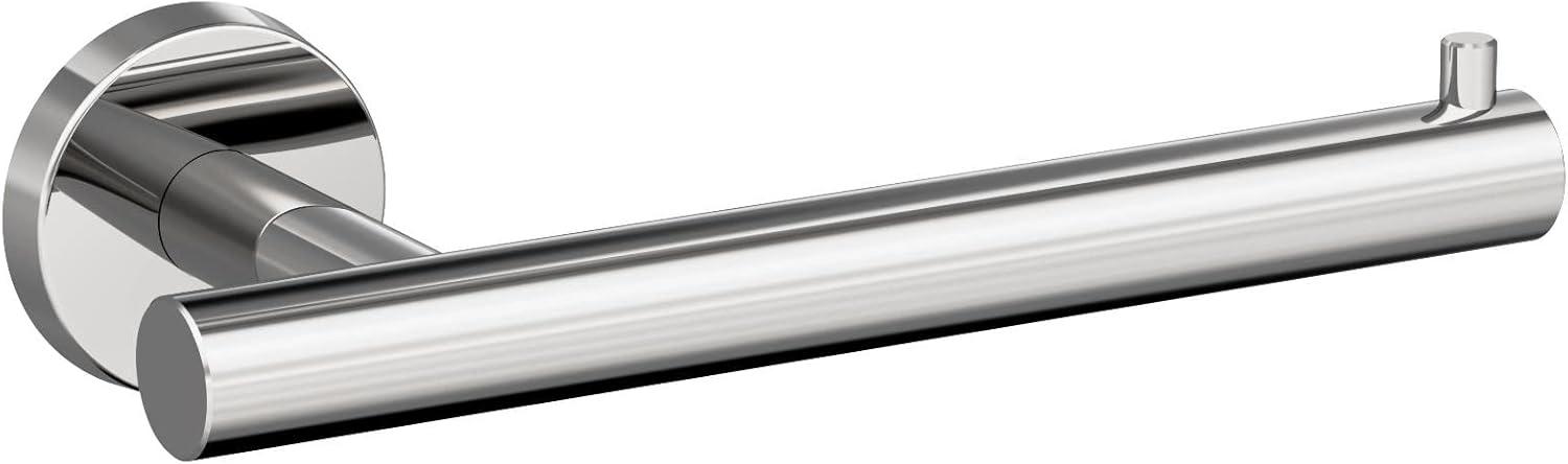 imageAmerock BH26546MB Matte Black Towel Bar 9 in 229 mm Towel Rack Arrondi Bathroom Towel Holder Bathroom Hardware Bath AccessoriesPolished Stainless Steel