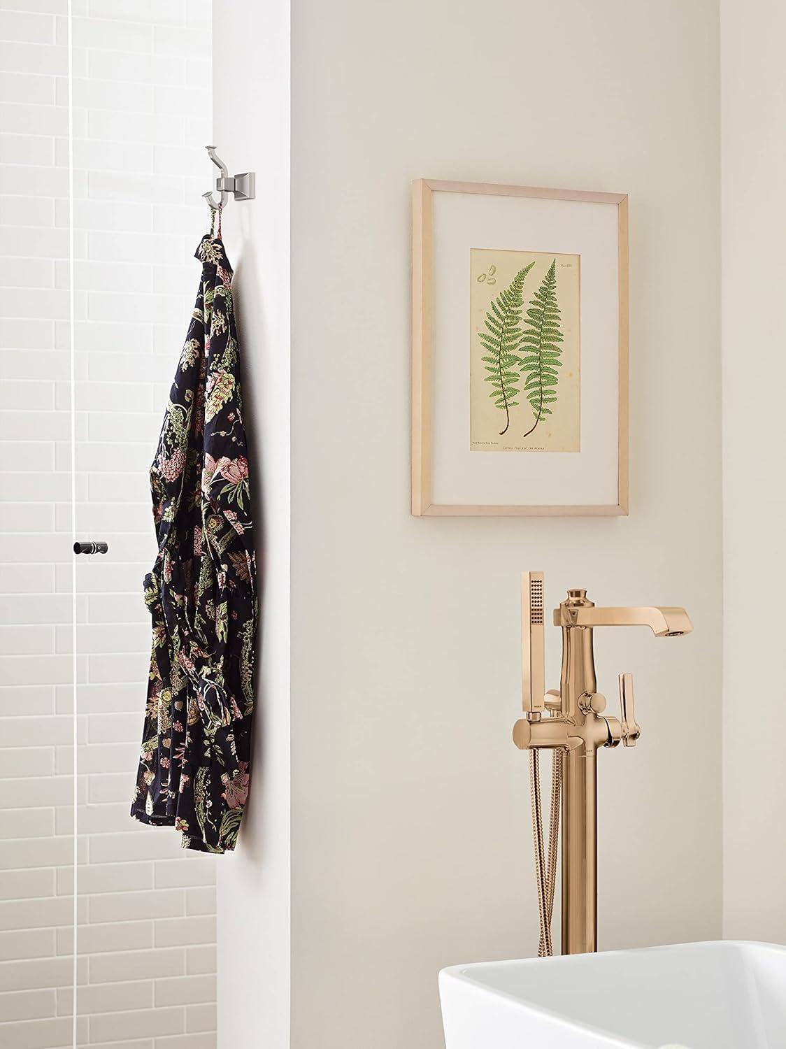 imageAmerock BH36024BBZ Golden Champagne Towel Bar 24 in 610 mm Towel Rack Mulholland Bathroom Towel Holder Bathroom Hardware Bath AccessoriesBrushed Nickel