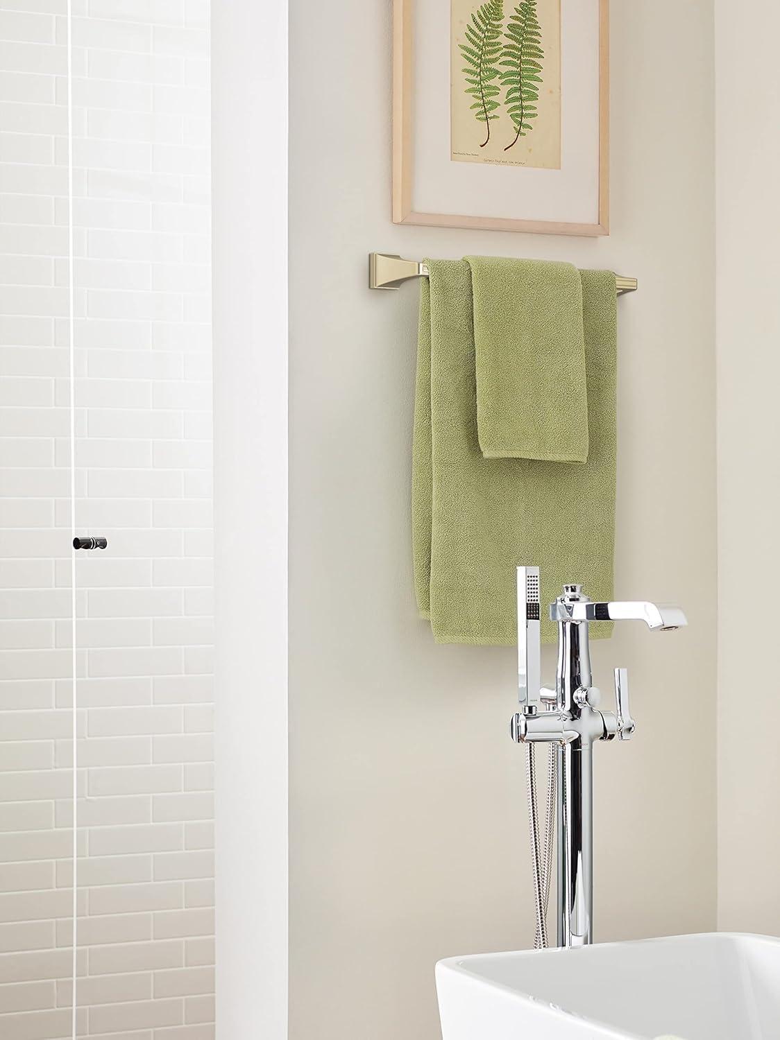 imageAmerock BH36024BBZ Golden Champagne Towel Bar 24 in 610 mm Towel Rack Mulholland Bathroom Towel Holder Bathroom Hardware Bath AccessoriesGolden Champagne