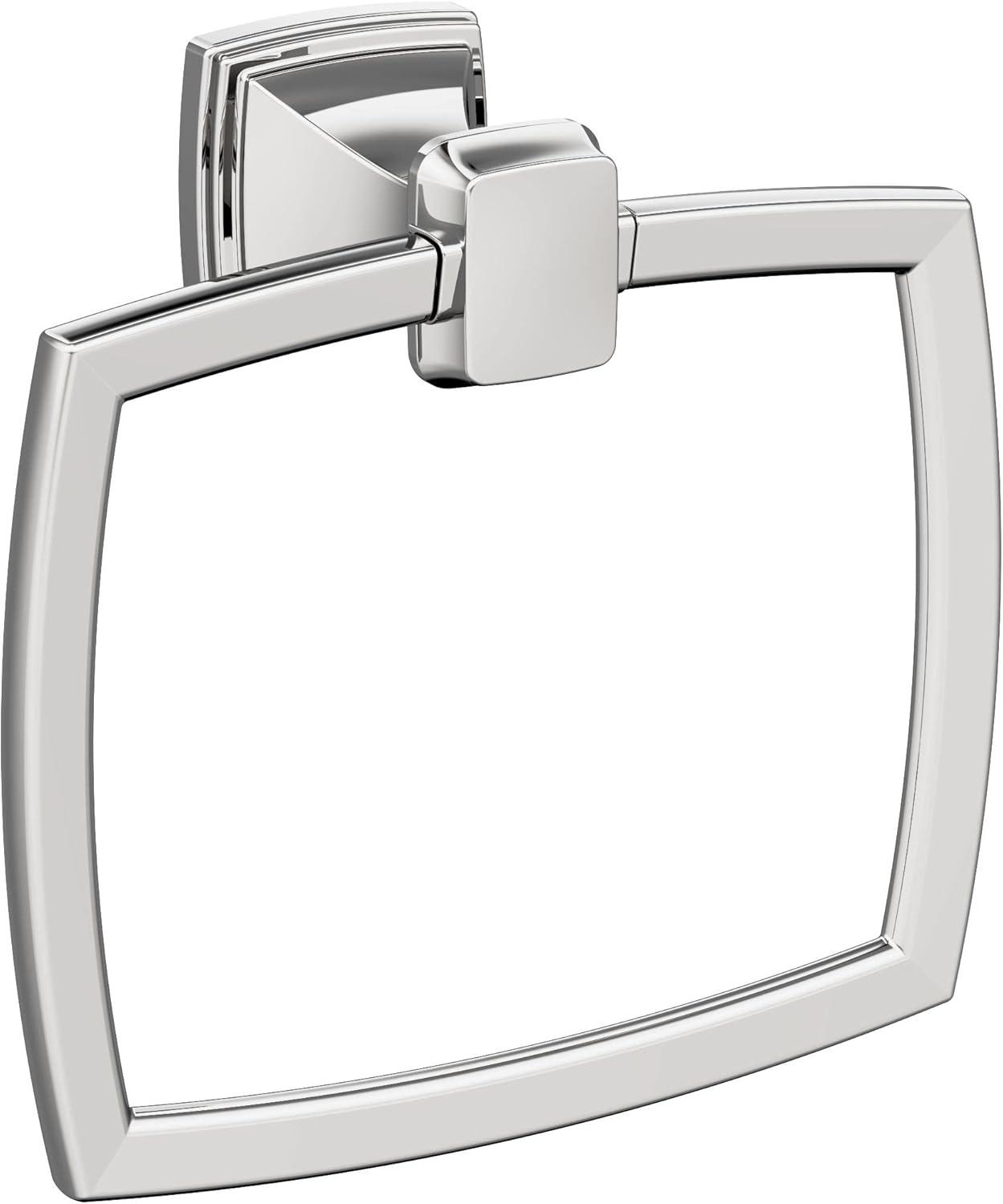 imageAmerock BH36034CZ Champagne Bronze Towel Bar 24 in 610 mm Towel Rack Revitalize Bathroom Towel Holder Bathroom Hardware Bath AccessoriesChrome