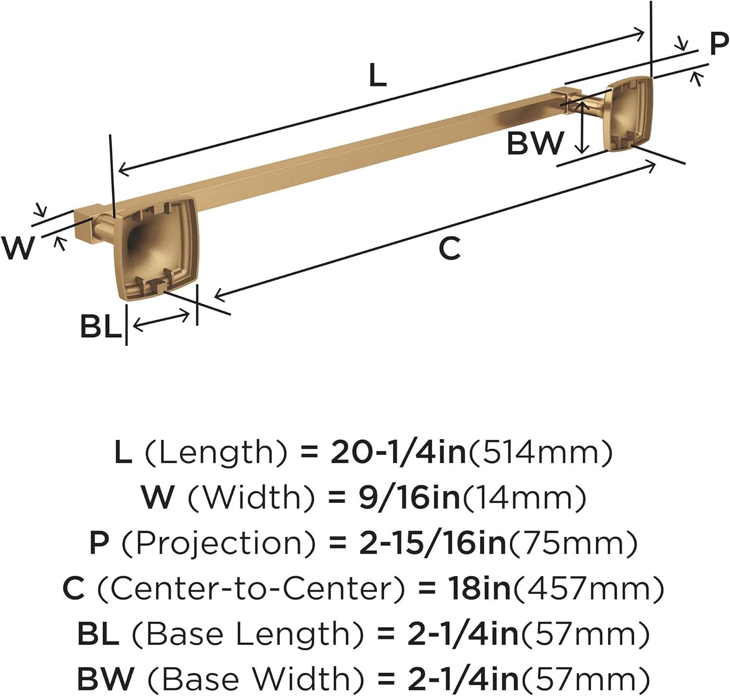 imageAmerock BH36091CZ Champagne Bronze Single Post Toilet Paper Holder 7116 in 179 mm Length Toilet Tissue Holder Stature Bath Tissue Holder Bathroom Hardware Bath AccessoriesChampagne Bronze