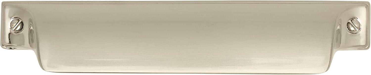 imageAmerock BP452364MB Kitchen Cabinet Cup Pull Matte Black 212 in 64 mm CentertoCenter Jolene 1 Pack Furniture Hardware Cabinet Handle Bathroom Drawer PullSilver Champagne