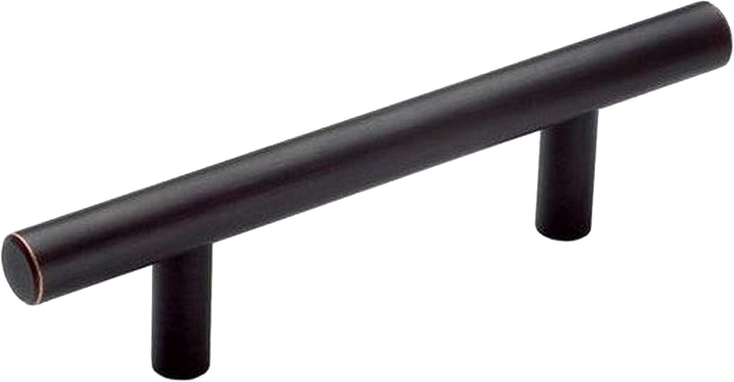 imageAmerock BP54050CZ Champagne Bronze Appliance Pull 12 inch 305mm CentertoCenter Cabinet Handle Radius Furniture HardwareSatin Nickel