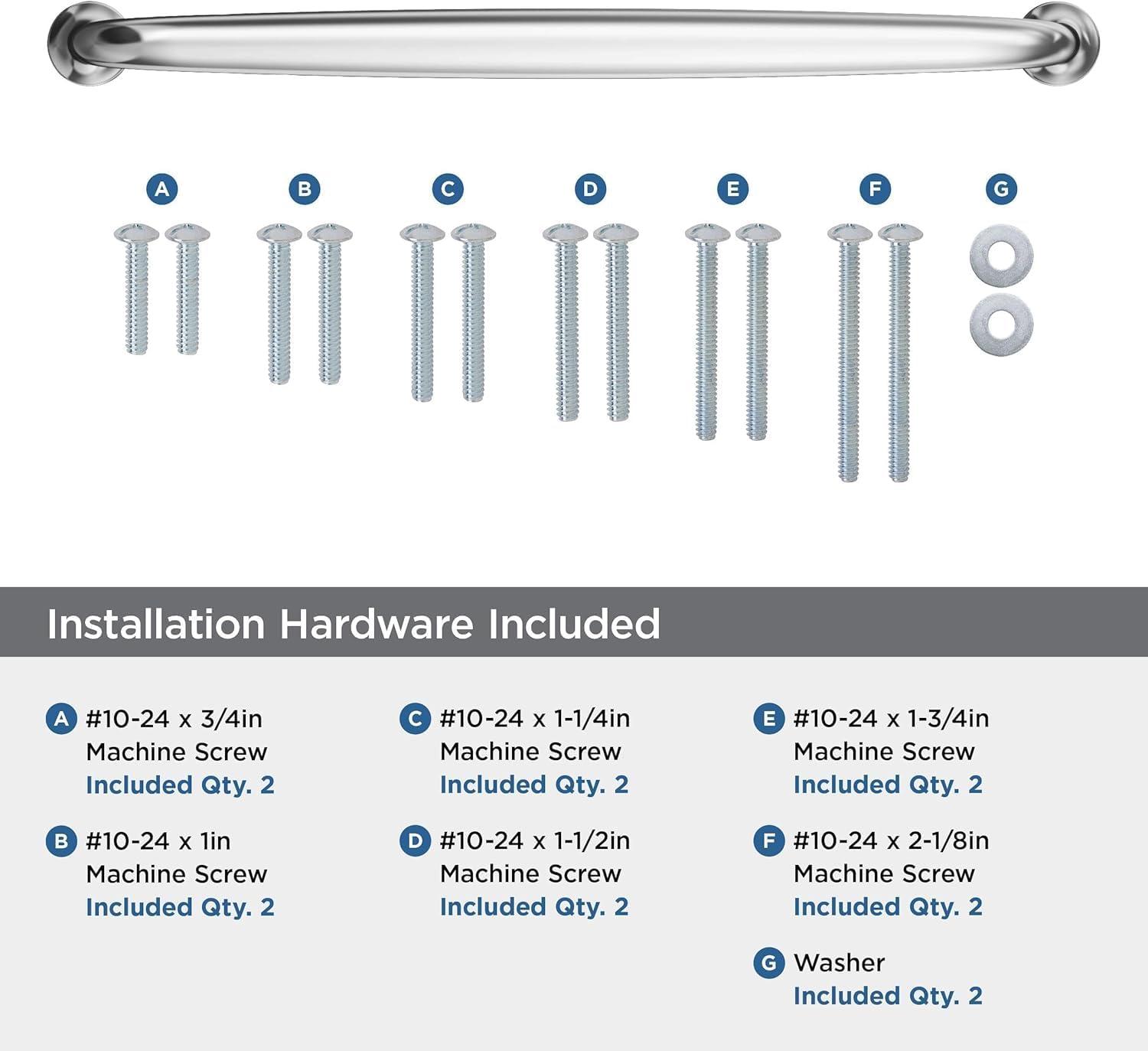 imageAmerock BP54055CZ Champagne Bronze Appliance Pull 12 inch 305mm CentertoCenter Cabinet Handle Renown Furniture HardwarePolished Chrome