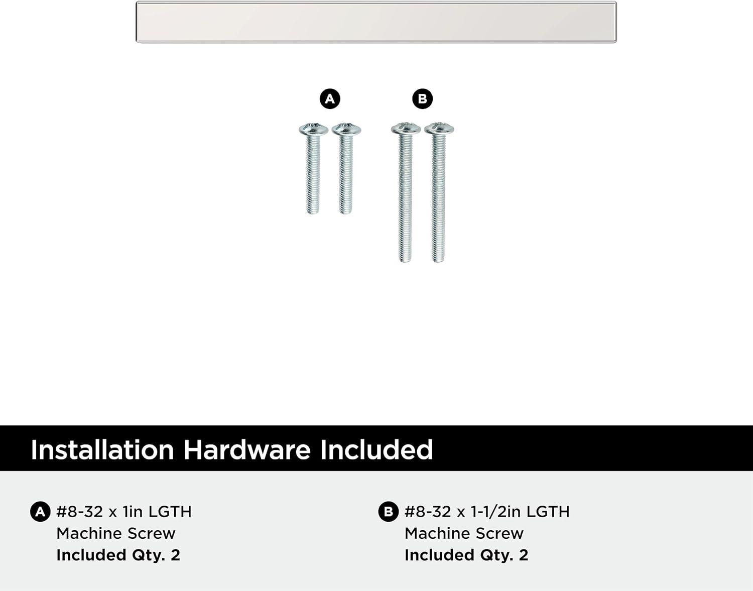 imageAmerock Bar Pulls Square 6516 inch 160mm CentertoCenter Champagne Bronze Cabinet Pull 10 PackPolished Chrome