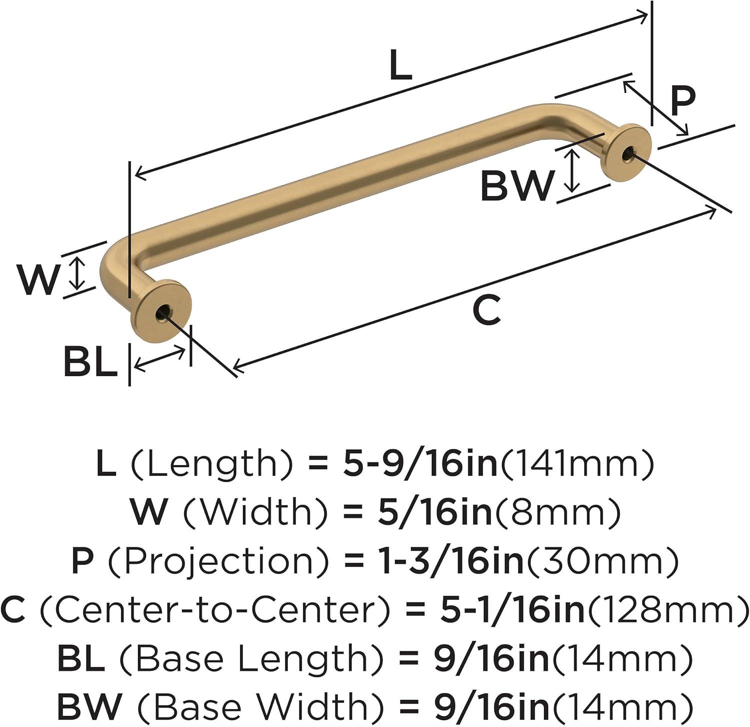 imageAmerock Factor 18 inch 457mm CentertoCenter Champagne Bronze Appliance Pull BP36967CZChampagne Bronze