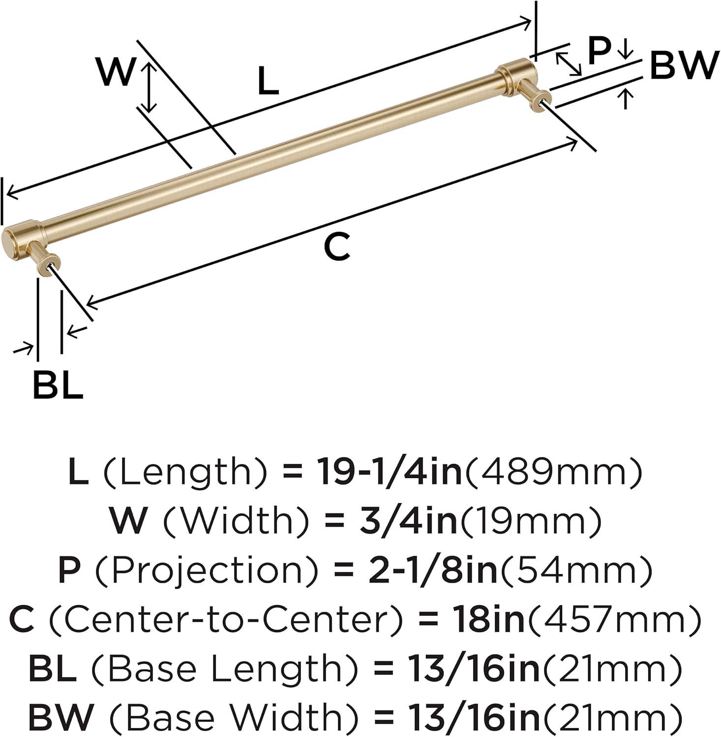 imageAmerock Faircrest 3 inch 76mm CentertoCenter Champagne Bronze Cabinet Pull BP37462CZGolden Champagne