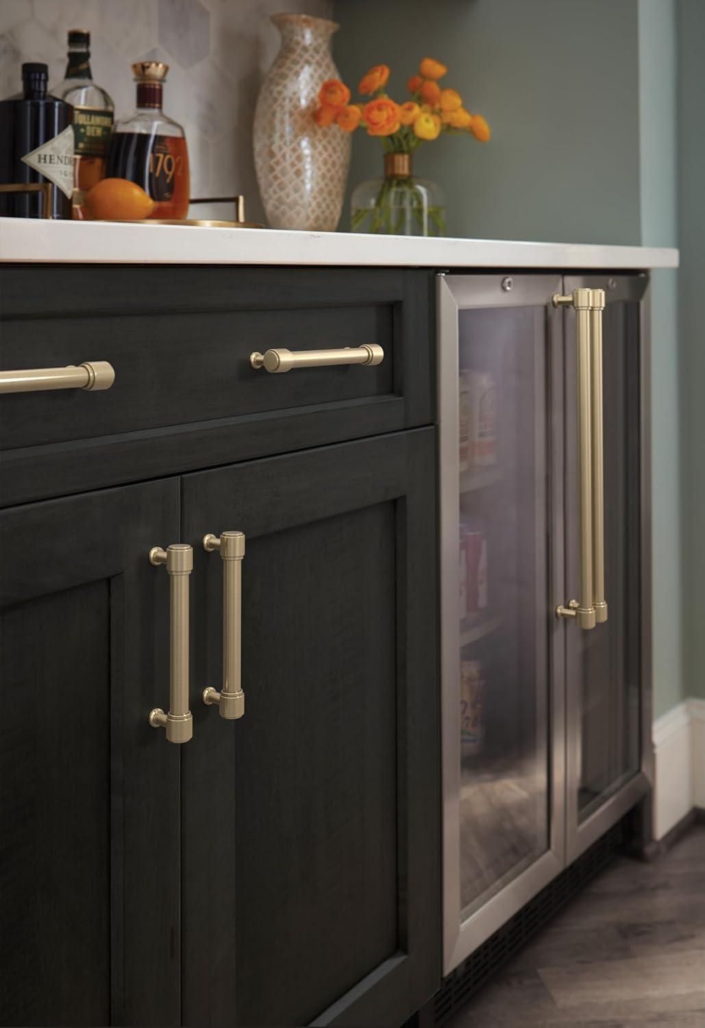 imageAmerock Faircrest 3 inch 76mm CentertoCenter Champagne Bronze Cabinet Pull BP37462CZGolden Champagne