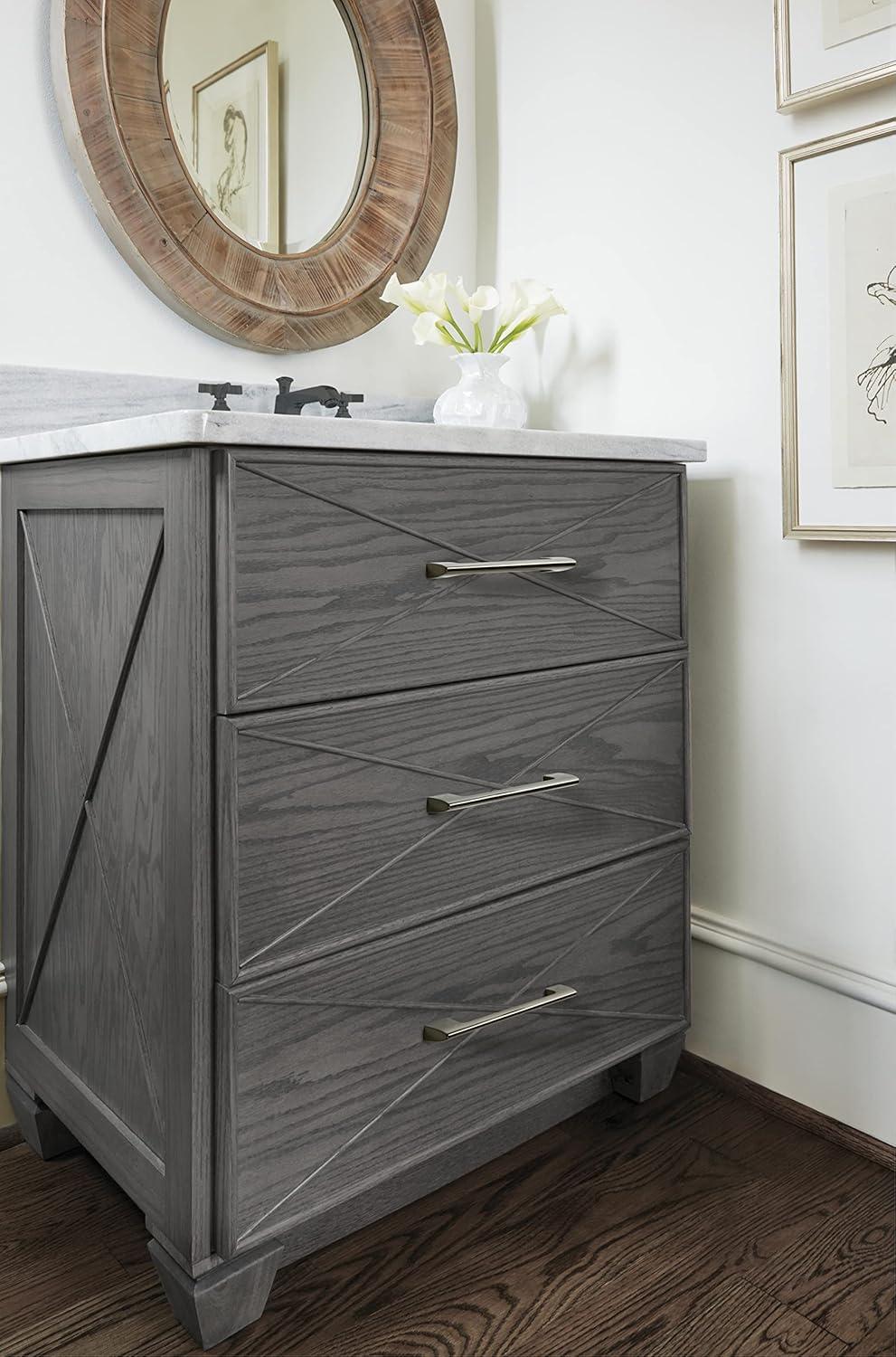 imageAmerock Riva 18 inch 457mm CentertoCenter Champagne Bronze Appliance Pull BP55371CZGraphite