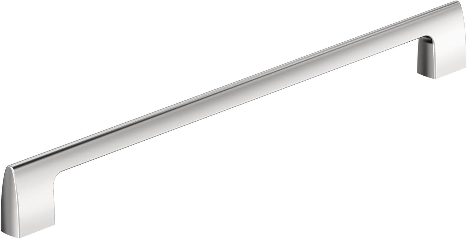 imageAmerock Riva 18 inch 457mm CentertoCenter Champagne Bronze Appliance Pull BP55371CZPolished Chrome