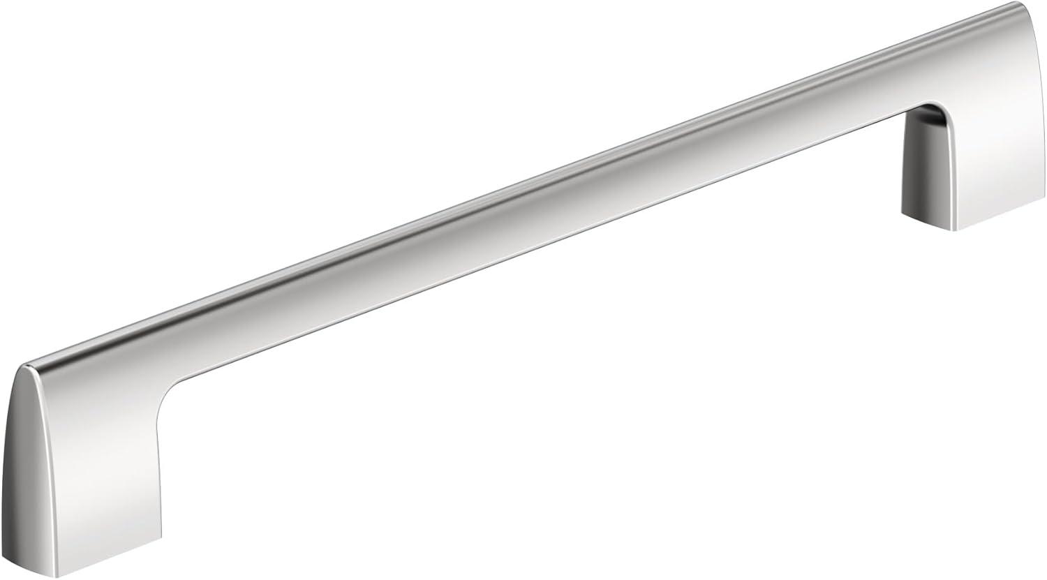imageAmerock Riva 18 inch 457mm CentertoCenter Champagne Bronze Appliance Pull BP55371CZPolished Chrome