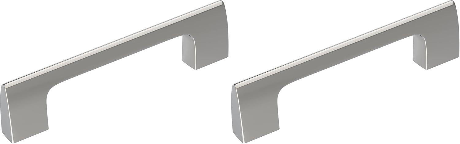 imageAmerock Riva 18 inch 457mm CentertoCenter Champagne Bronze Appliance Pull BP55371CZPolished Chrome
