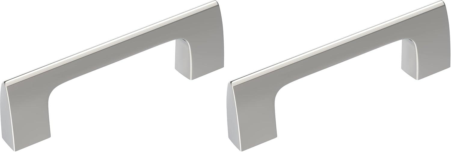 imageAmerock Riva 18 inch 457mm CentertoCenter Champagne Bronze Appliance Pull BP55371CZPolished Chrome