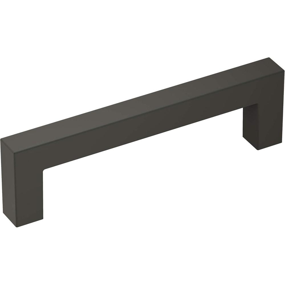 imageAmerock Cabinet Pull Oil Rubbed Bronze 81316 inch 224 mm CentertoCenter Monument 1 Pack Drawer Pull Cabinet Handle Cabinet HardwareMatte Black