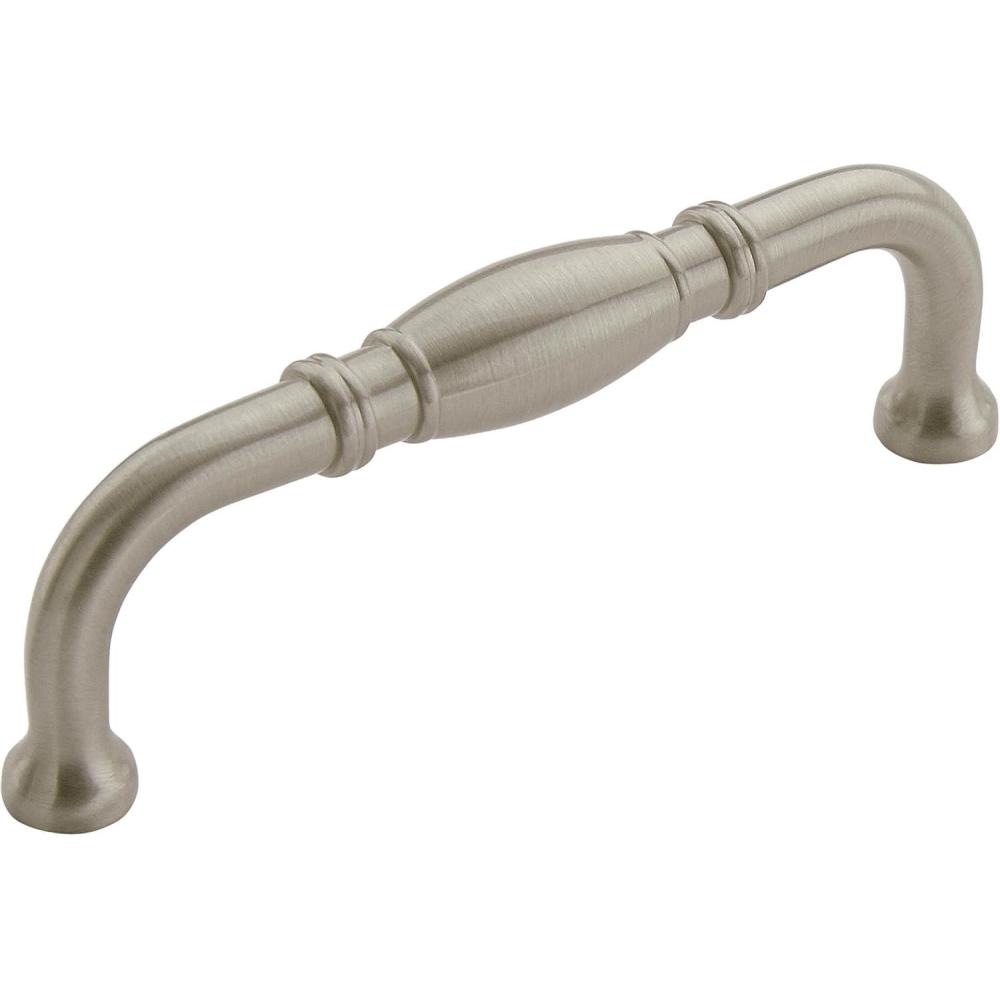 imageAmerock Cabinet Pull Polished Chrome 3 inch 76 mm Center to Center Granby 1 Pack Drawer Pull Drawer Handle Cabinet HardwareSatin Nickel