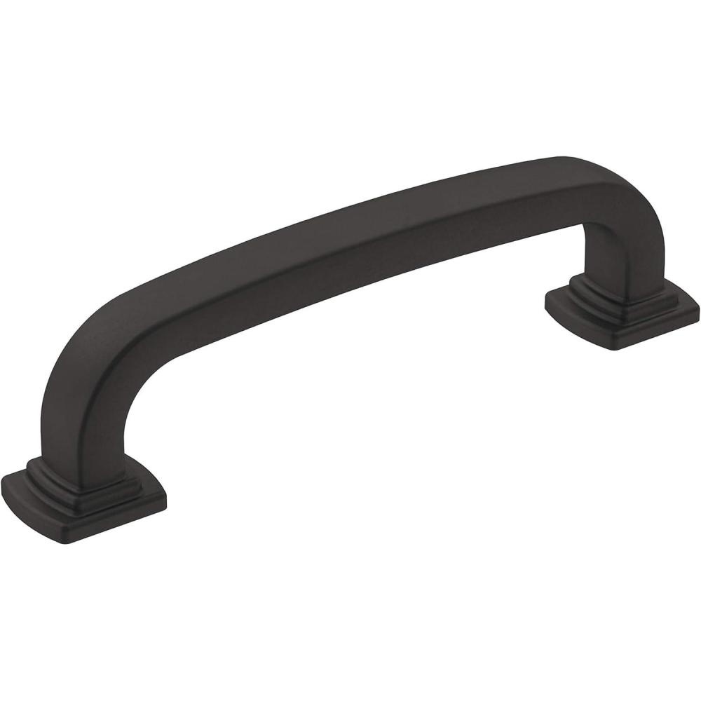 imageAmerock Cabinet Pull Polished Chrome 5116 inch 128 mm CentertoCenter Surpass 1 Pack Drawer Pull Cabinet Handle Cabinet HardwareMatte Black