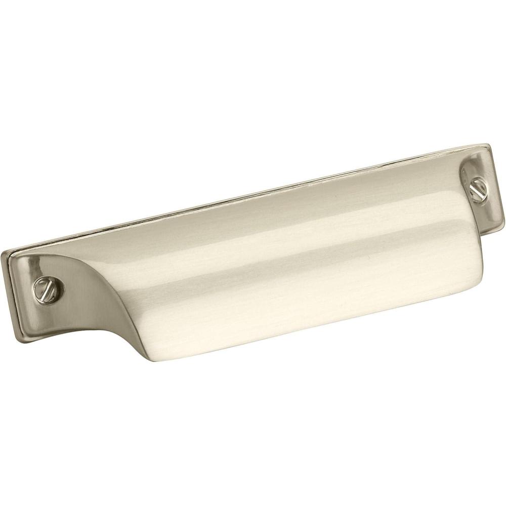 imageAmerock BP452364MB  Kitchen Cabinet Cup Pull  Matte Black  212 in 64 mm CentertoCenter  Jolene  1 Pack  Furniture Hardware  Cabinet Handle  Bathroom Drawer PullSilver Champagne