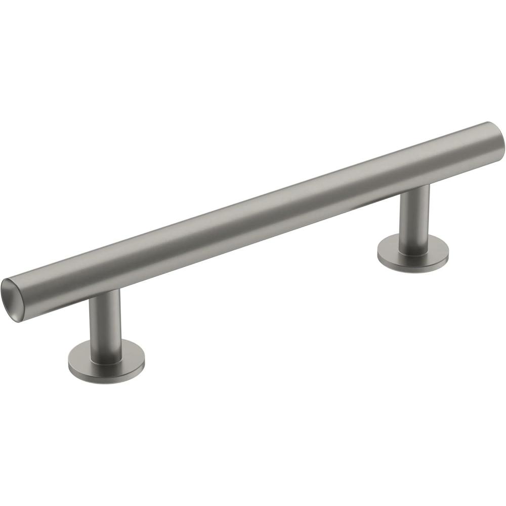 imageAmerock BP54050CZ  Champagne Bronze Appliance Pull  12 inch 305mm CentertoCenter Cabinet Handle  Radius  Furniture HardwareSatin Nickel
