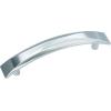 Amerock | Cabinet Pull | Champagne Bronze | 5-1/16 inch (128 mm) Center-to-Center | Extensity | 1 Pack | Drawer Pull | Cabinet Handle | Cabinet Hardware(Polished Chrome)