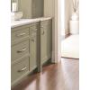 Amerock | Cabinet Pull | Champagne Bronze | 5-1/16 inch (128 mm) Center-to-Center | Extensity | 1 Pack | Drawer Pull | Cabinet Handle | Cabinet Hardware(Polished Chrome)