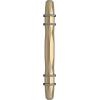 Amerock | Cabinet Pull | Golden Champagne/Black Chrome | 3-3/4 inch (96 mm) Center-to-Center | London | 1 Pack | Drawer Pull | Drawer Handle | Cabinet Hardware(Golden Champagne/Black Chrome)