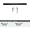 Amerock | Cabinet Pull | Oil Rubbed Bronze | 3 inch (76 mm) Center to Center | Cyprus | 1 Pack | Drawer Pull | Drawer Handle | Cabinet Hardware(Oil Rubbed Bronze)
