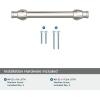 Amerock | Cabinet Pull | Oil Rubbed Bronze | 7-9/16 inch (192 mm) Center-to-Center | Winsome | 1 Pack | Drawer Pull | Cabinet Handle | Cabinet Hardware(Polished Nickel)