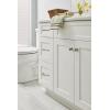 Amerock | Cabinet Pull | Polished Chrome | 3 inch (76 mm) Center to Center | Granby | 1 Pack | Drawer Pull | Drawer Handle | Cabinet Hardware(Satin Nickel)
