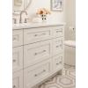 Amerock | Cabinet Pull | Polished Chrome | 5-1/16 inch (128 mm) Center-to-Center | Destine | 1 Pack | Drawer Pull | Cabinet Handle | Cabinet Hardware(Polished Chrome)