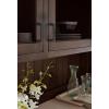 Amerock | Cabinet Pull | Polished Chrome | 5-1/16 inch (128 mm) Center-to-Center | Surpass | 1 Pack | Drawer Pull | Cabinet Handle | Cabinet Hardware(Matte Black)