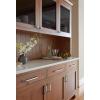 Amerock | Cabinet Pull | Polished Chrome | 5-1/16 inch (128 mm) Center-to-Center | Surpass | 1 Pack | Drawer Pull | Cabinet Handle | Cabinet Hardware(Polished Chrome)