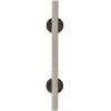 Amerock | Cabinet Pull | Silver Champagne | 5/8 inch (16 mm) Center to Center | Transcendent | 1 Pack | Drawer Pull | Drawer Handle | Cabinet Hardware(Matte Black/Silver Champagne)