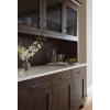 Amerock | Kitchen Cabinet Pull | Antique Iron | 6-5/16 in (160 mm) Center-to-Center | Jolene | 1 Pack | Furniture Hardware | Cabinet Handle | Bathroom Drawer Pull(Matte Black)