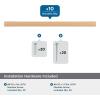 Amerock 10BX3709126 | Polished Chrome Cabinet Pull | 3-3/4 inch (96mm) Center-to-Center | 10 Pack | Triomphe | Furniture Hardware(Champagne Bronze)