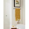 Amerock BH26615PNSS | Polished Nickel/Stainless Steel Towel Bar | 24 in (610 mm) Towel Rack | Esquire | Bathroom Towel Holder | Bathroom Hardware | Bath Accessories(Brushed Nickel/Oil Rubbed Bronze)